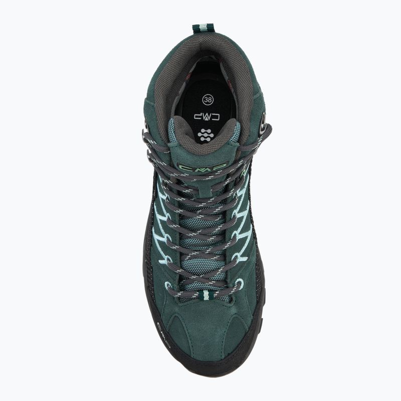 Dámské trekové boty CMP Rigel Mid Wp trek green/jade 5