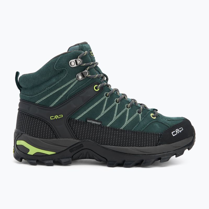 Pánské trekové boty CMP Rigel Mid Wp trek green/apple 2