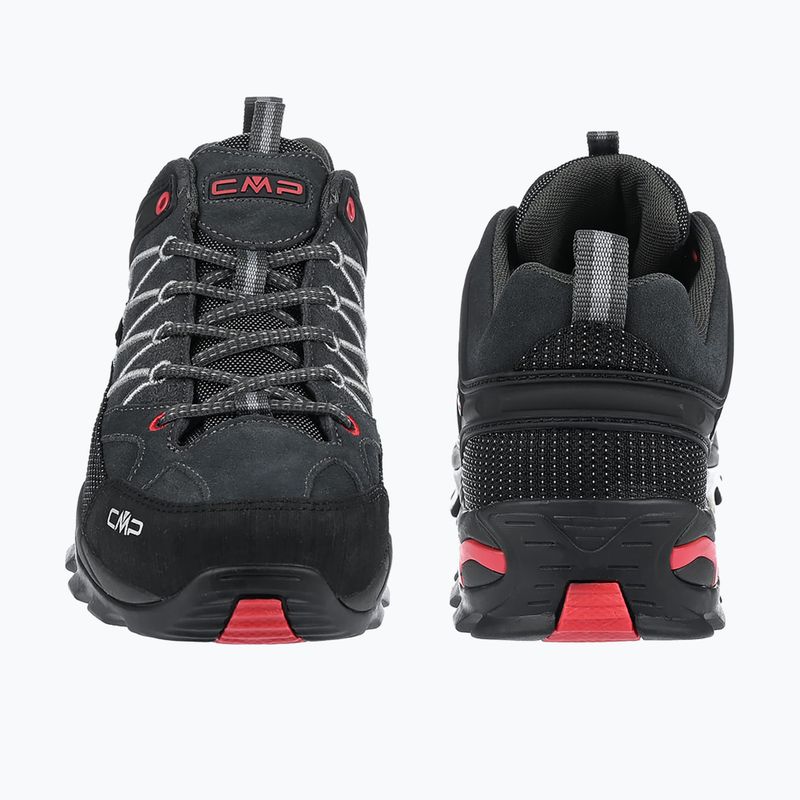 Pánské trekové boty CMP Rigel Low titanium/red 4