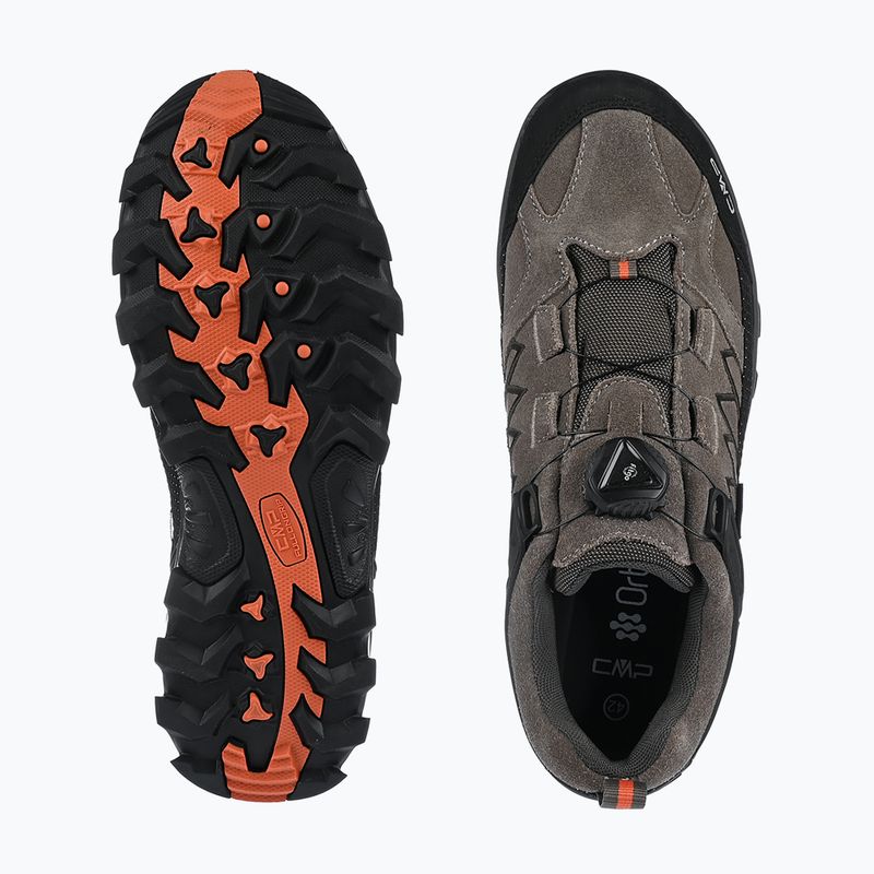 Pánské trekové boty CMP Rigel Low Fitgo Wp mud/rust 12