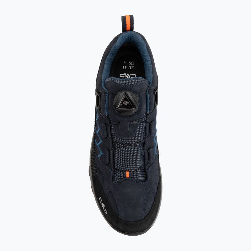 Pánské trekové boty CMP Rigel Low Fitgo Wp b.blue/flash orange 5