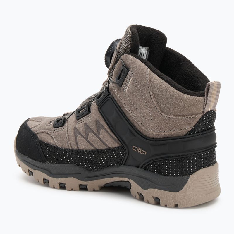 Dětské trekové boty CMP Kiruna Mid Fitgo Fleece Wp desert/sand 3