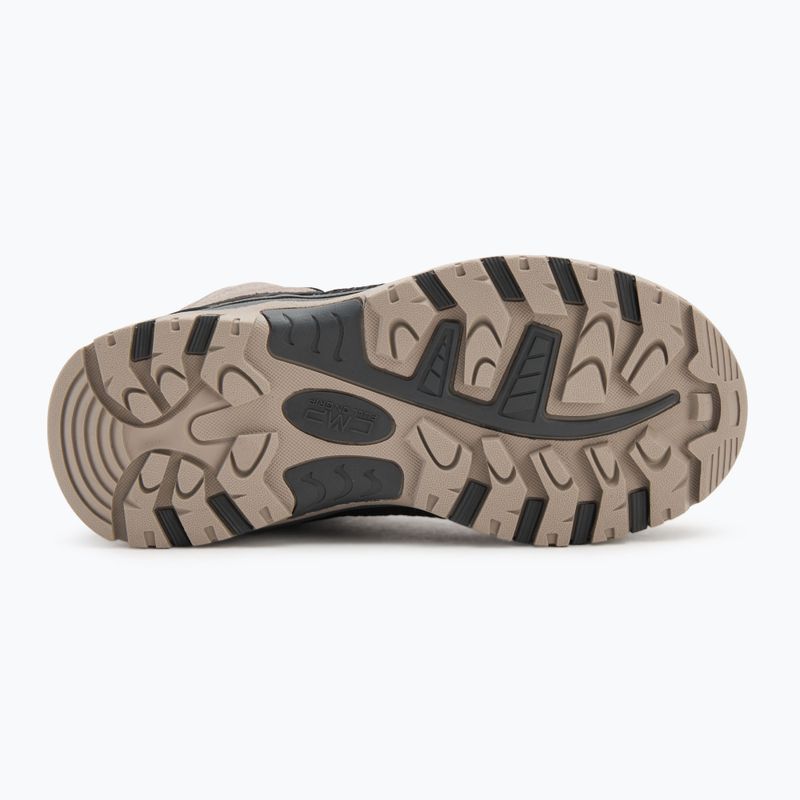 Dětské trekové boty CMP Kiruna Mid Fitgo Fleece Wp desert/sand 4