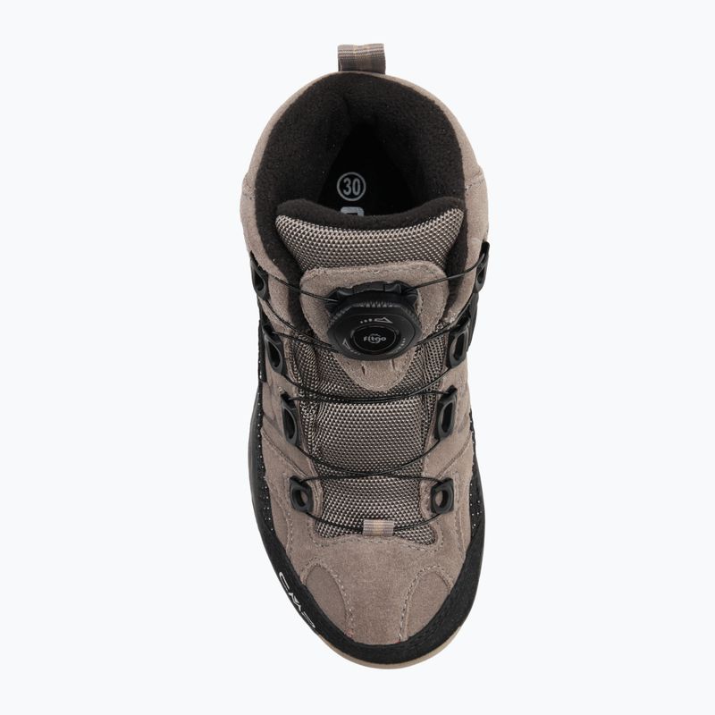 Dětské trekové boty CMP Kiruna Mid Fitgo Fleece Wp desert/sand 5