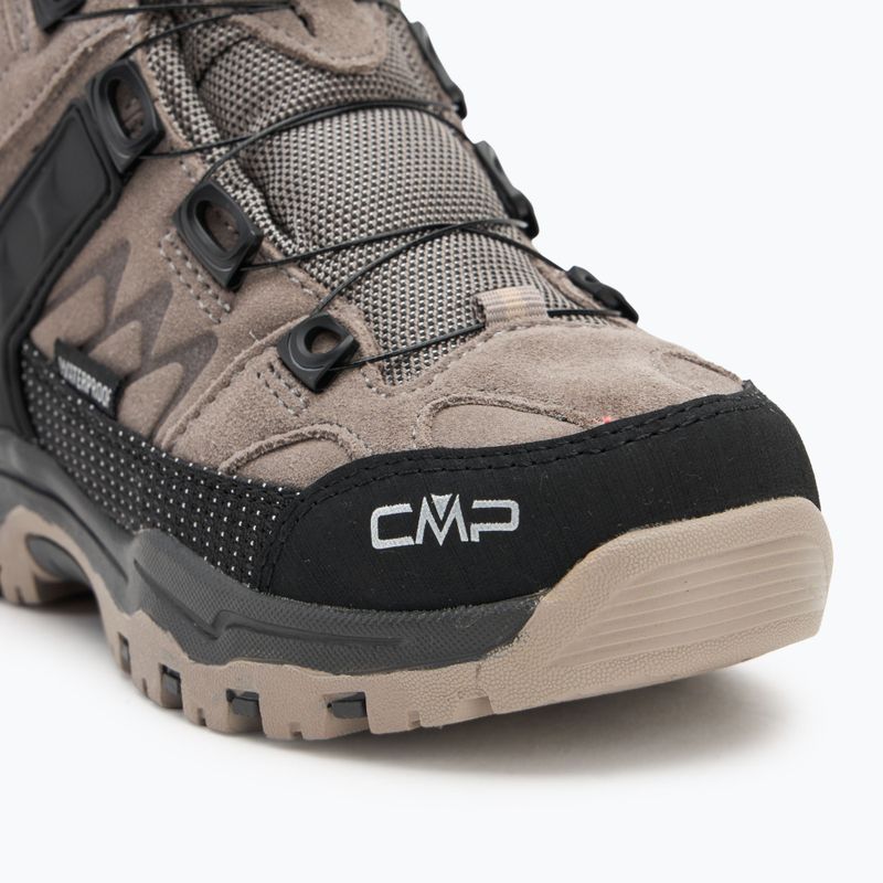 Dětské trekové boty CMP Kiruna Mid Fitgo Fleece Wp desert/sand 7