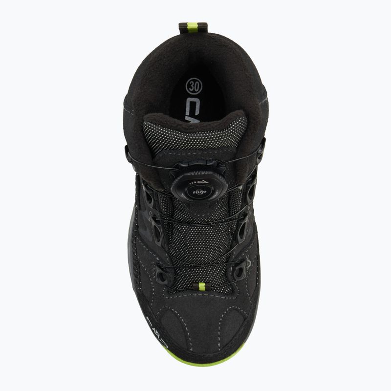 Dětské trekové boty CMP Kiruna Mid Fitgo Fleece Wp lead/acid 5