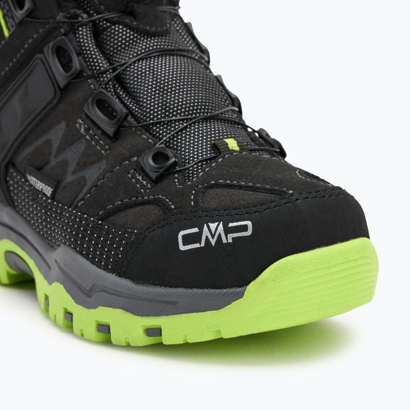 Dětské trekové boty CMP Kiruna Mid Fitgo Fleece Wp lead/acid 7