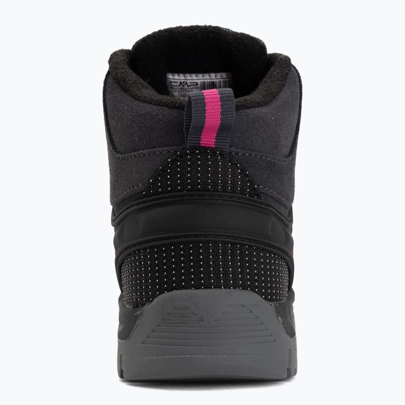 Dětské trekové boty CMP Kiruna Mid Fitgo Fleece Wp antracite/festival 6