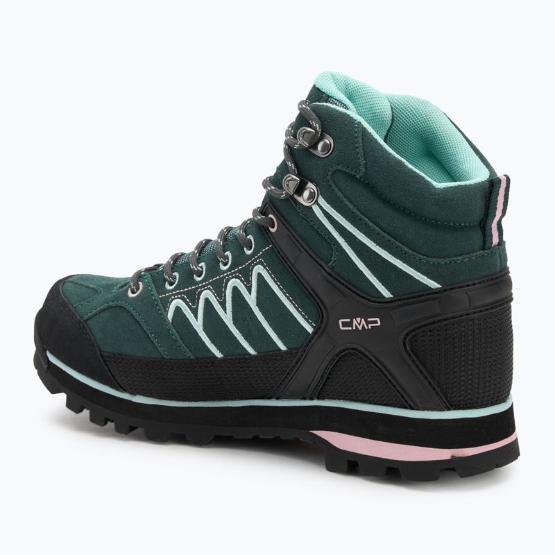 Dámské trekové boty CMP Moon Mid WP trek/green/pink 3