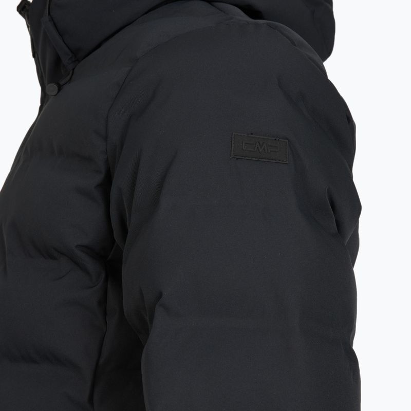 Pánská zateplená bunda CMP 35K3697 Fix Hood nero 4