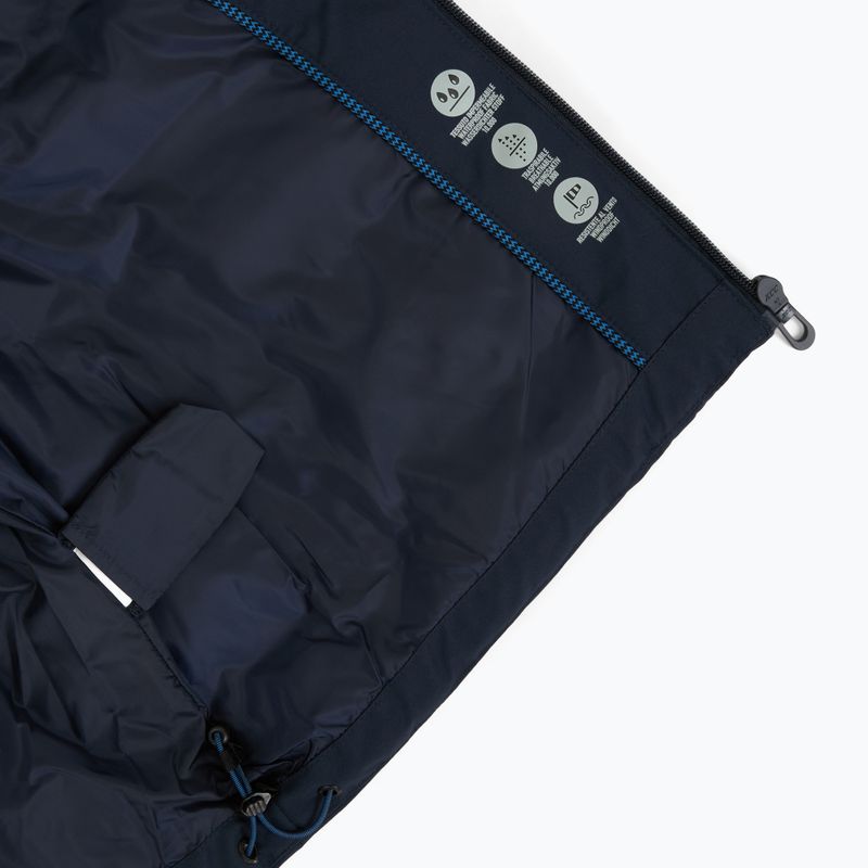 Pánská zateplená bunda CMP 35K3697 Fix Hood black/blue/winter sun 5