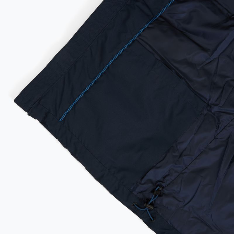 Pánská zateplená bunda CMP 35K3697 Fix Hood black/blue/winter sun 6