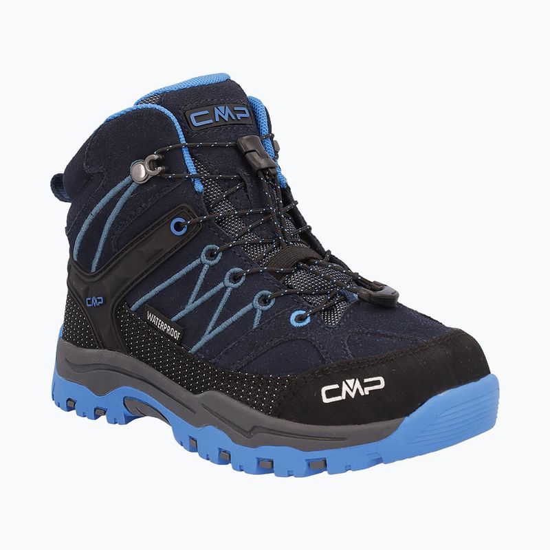 Juniorské trekové boty CMP Rigel Mid Wp B.Blue/Bluestone/Royal Blue 8