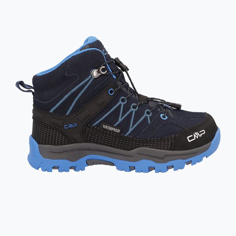 Juniorské trekové boty CMP Rigel Mid Wp B.Blue/Bluestone/Royal Blue 9