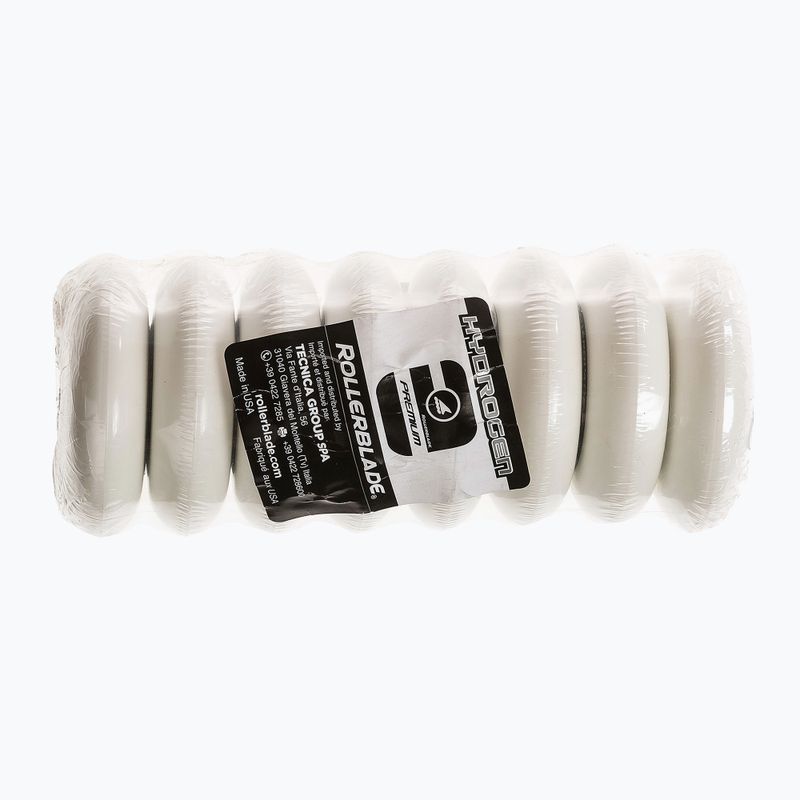 Kolečka k bruslím Rollerblade Hydrogen 80 mm/85A 8 ks white 5