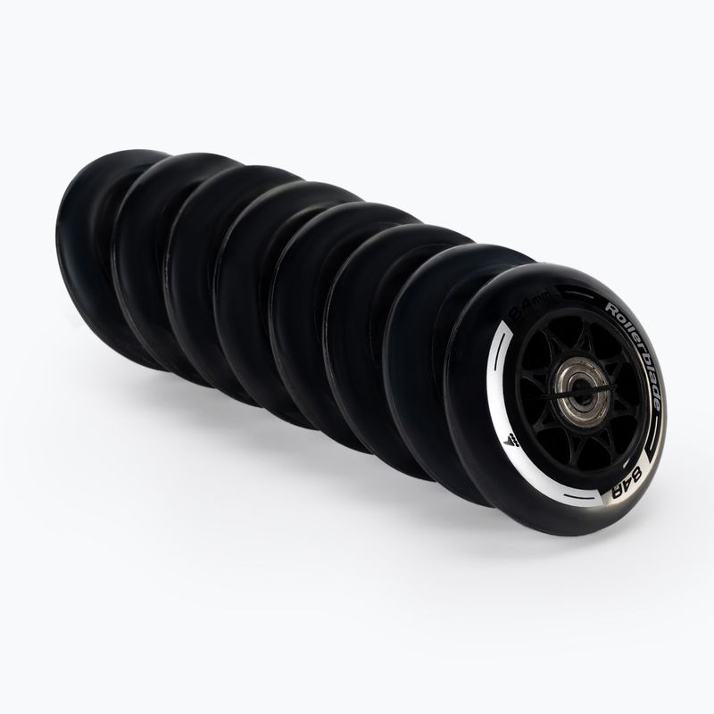 Kolečka Rollerblade 84/84A+SG7+8mmsp 8 ks černá 06951200000 2