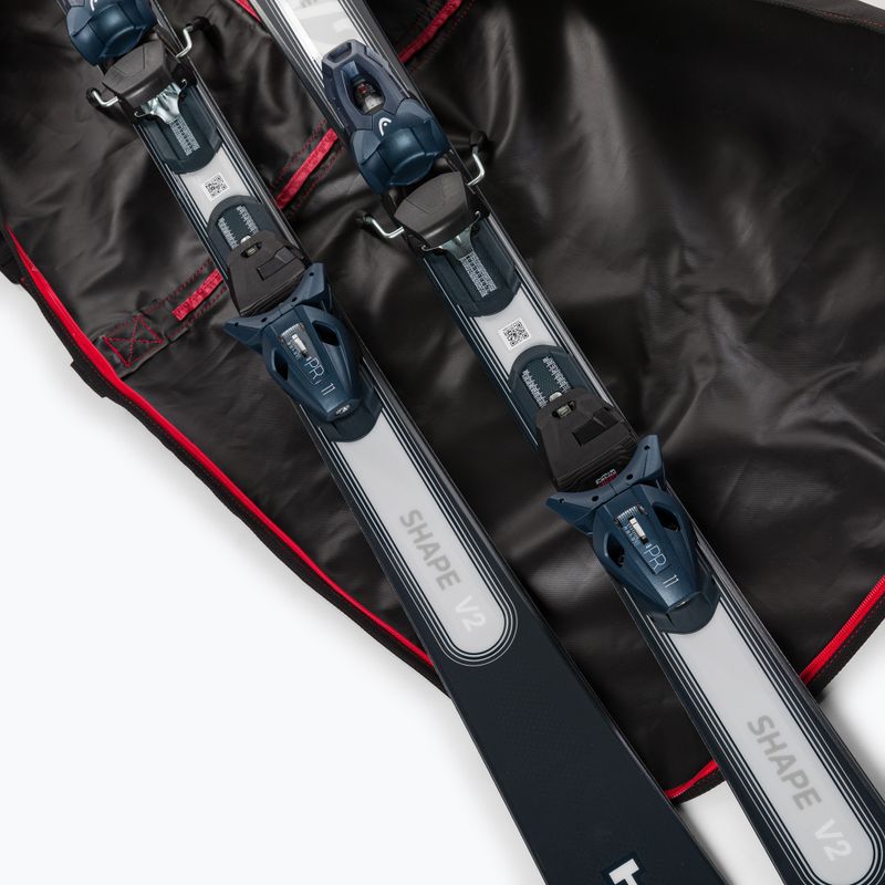 Vak na lyže Nordica Ski Bag Lite black/red 4