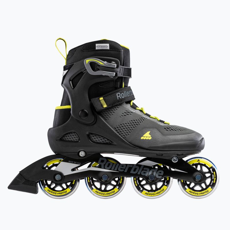 Pánské kolečkové kartáče Rollerblade Macroblade 80 black 07100600 1A1 10