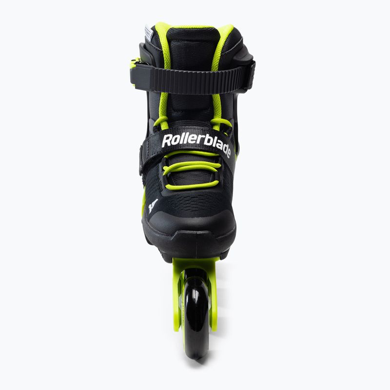 Rollerblade Microblade dětské kolečkové brusle černo-žluté 7101700215 4