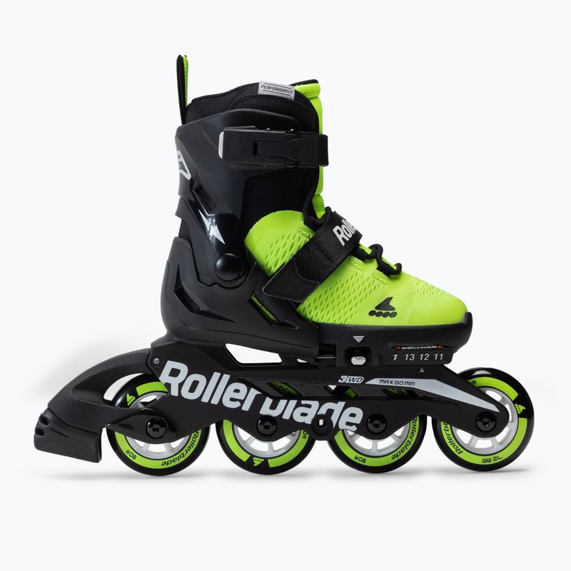 Rollerblade Microblade dětské kolečkové brusle žluté 7102000215 2