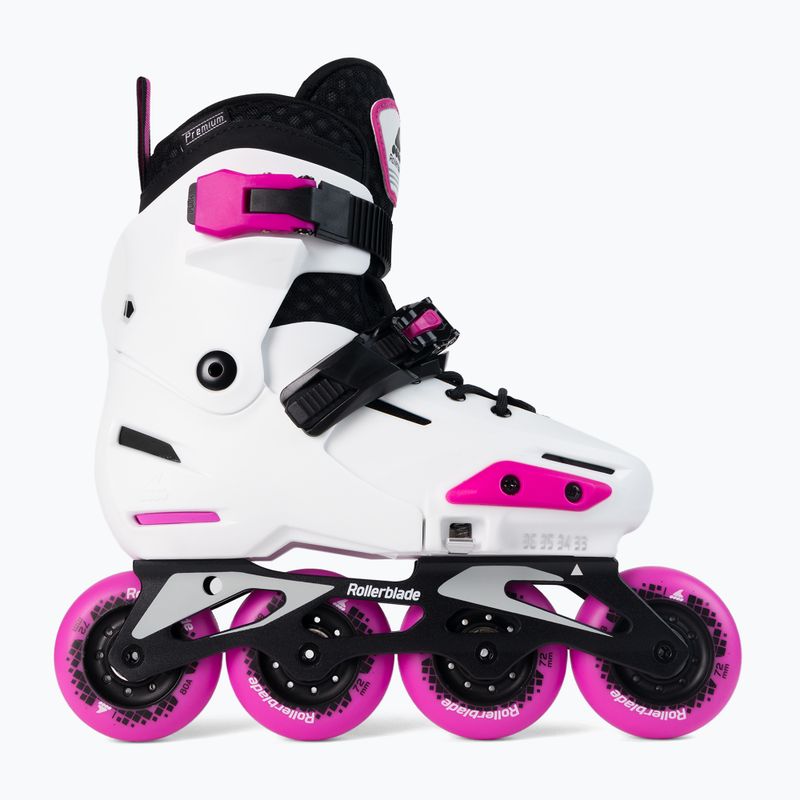 Dětské kolečkové brusle Rollerblade Apex G white 07102700 T1C 4