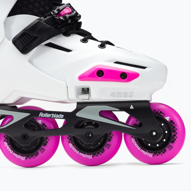 Dětské kolečkové brusle Rollerblade Apex G white 07102700 T1C 14