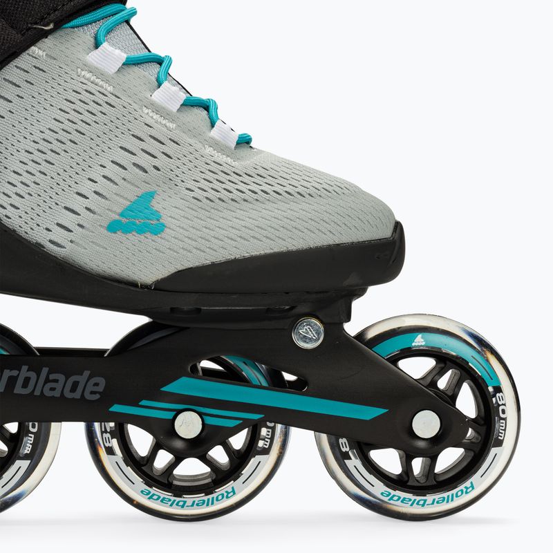 Dámské kolečkové  brusle Rollerblade Spark 80 grey/turquoise 6