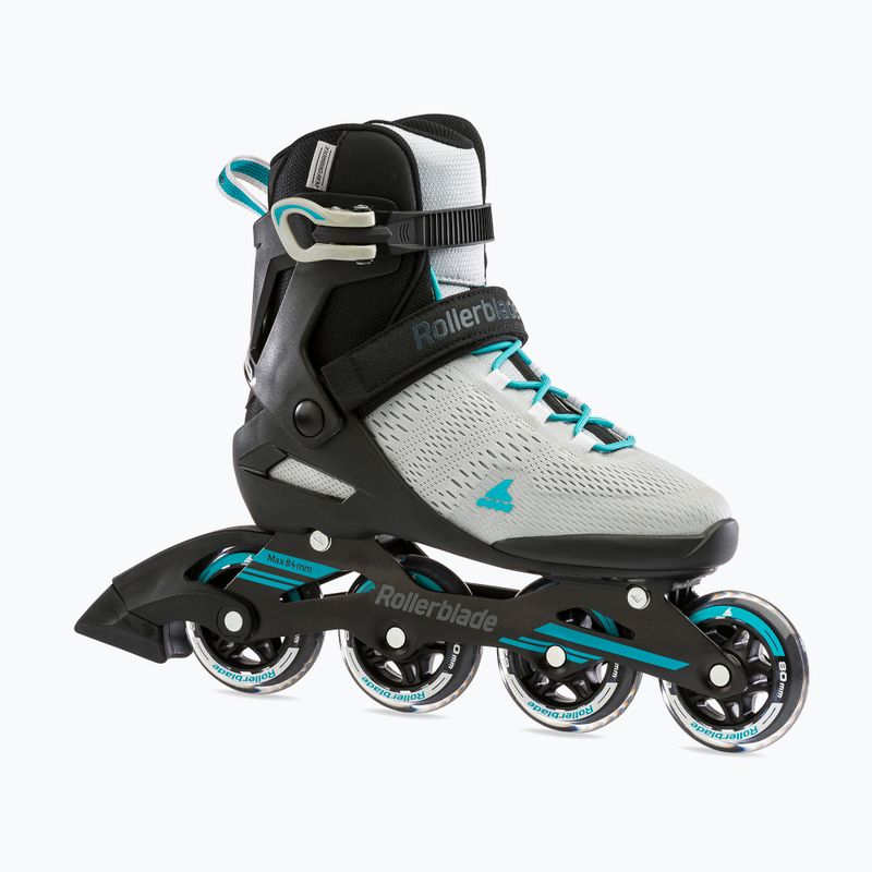 Dámské kolečkové  brusle Rollerblade Spark 80 grey/turquoise 8