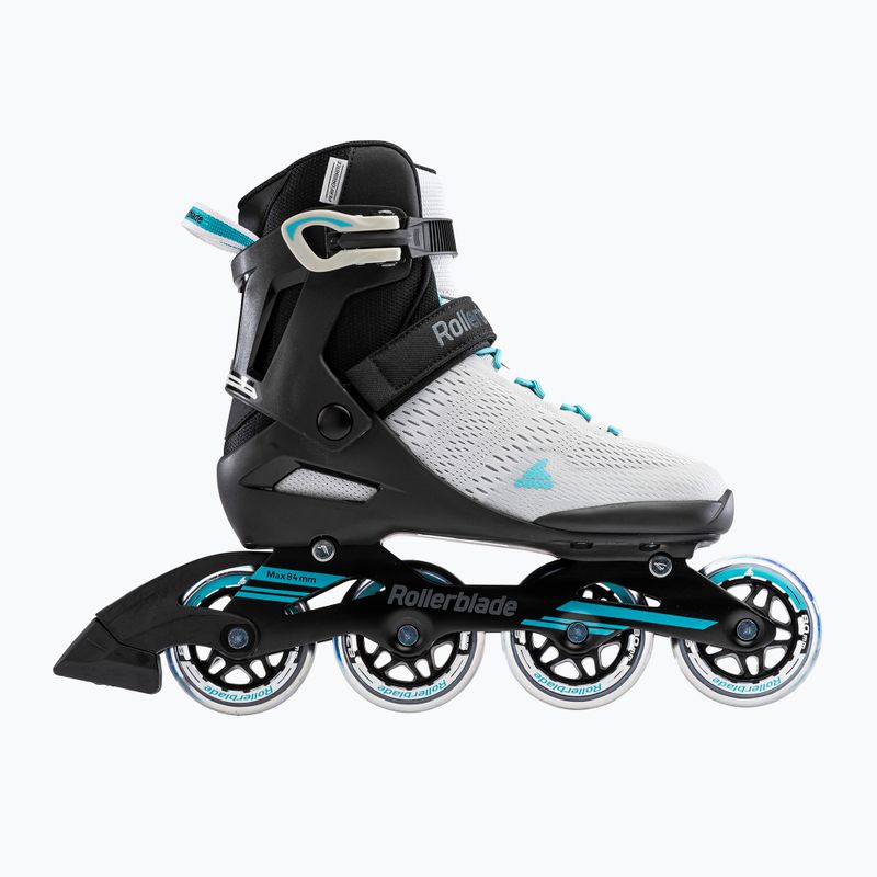 Dámské kolečkové  brusle Rollerblade Spark 80 grey/turquoise 10