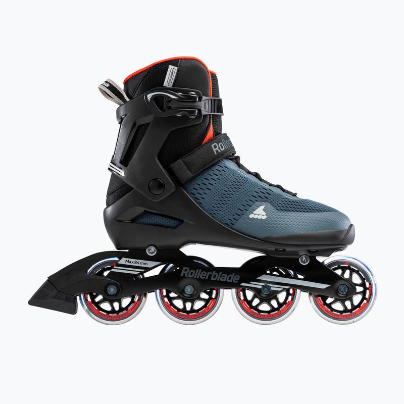 Pánské kolečkové brusle Rollerblade Sirio 80 orion blue/spicy orange 2