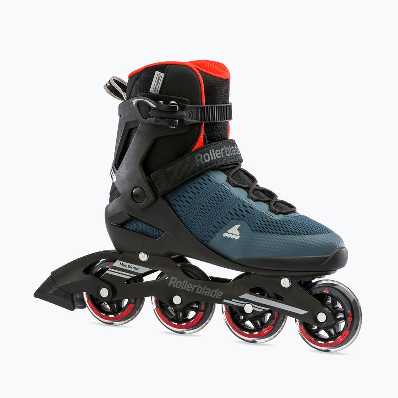 Pánské kolečkové brusle Rollerblade Sirio 80 orion blue/spicy orange 4