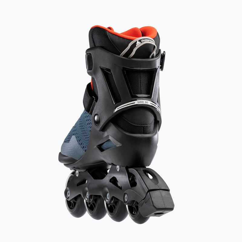 Pánské kolečkové brusle Rollerblade Sirio 80 orion blue/spicy orange 5
