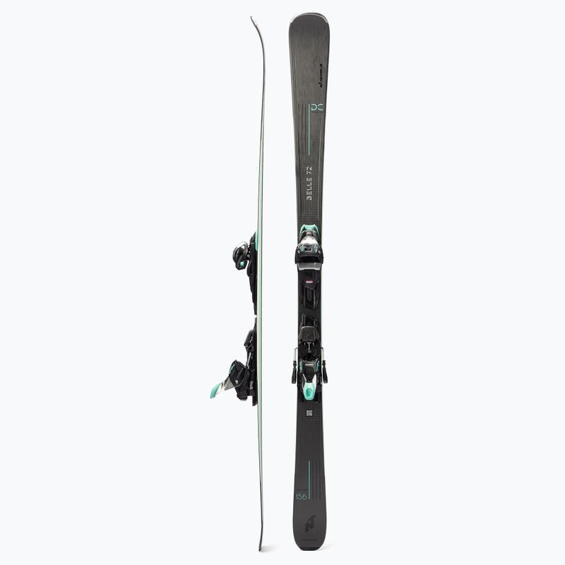 Dámské sjezdové lyže Nordica BELLE DC 72+TP2LT11 FDT černé 0A1268OC 001 2