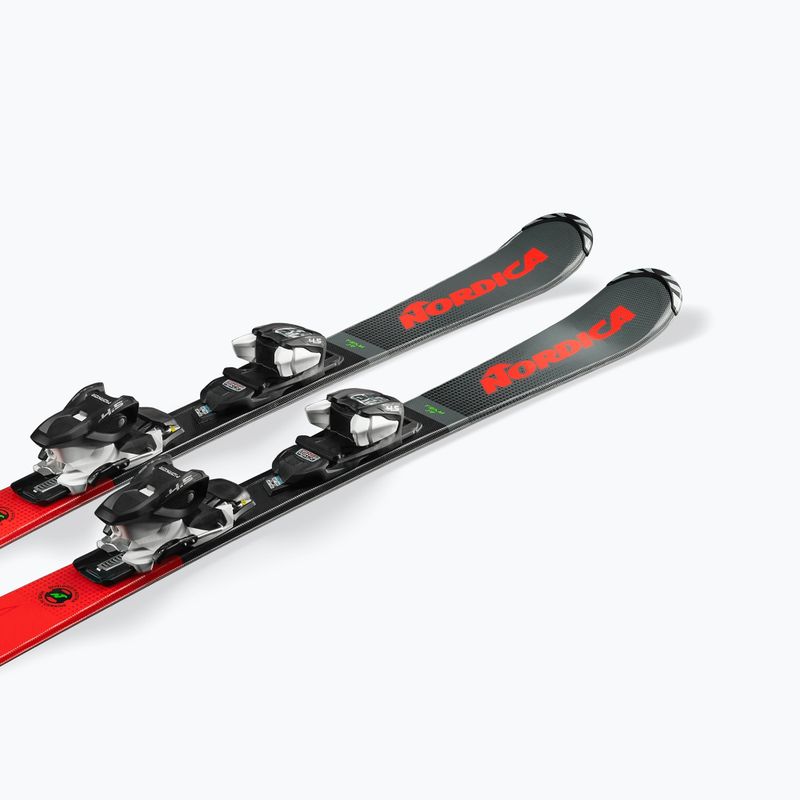 Dětské sjezdové lyže Nordica Team J R + J7.0 FDT grey/red 9