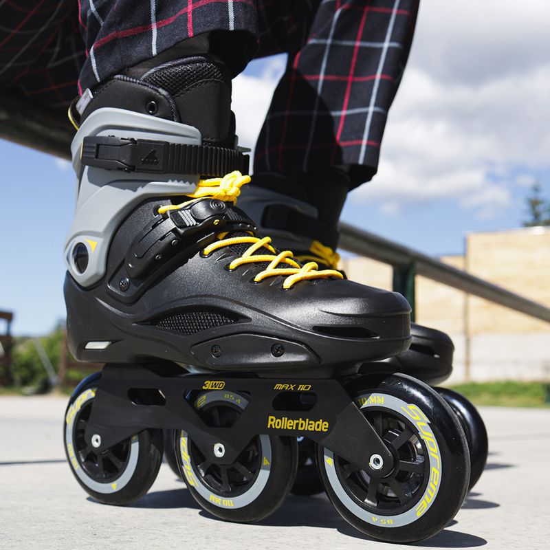 Pánské kolečkové brusle Rollerblade Rb 110 3Wd black 07061300 S25 9