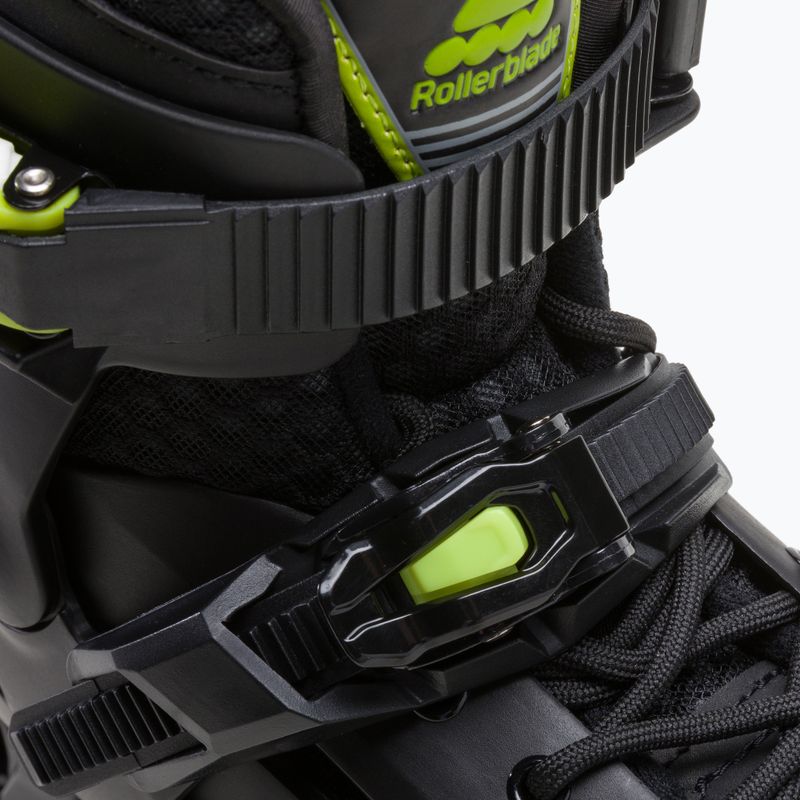 Rollerblade Apex 3Wd dětské brusle černé 07221400 1A1 5