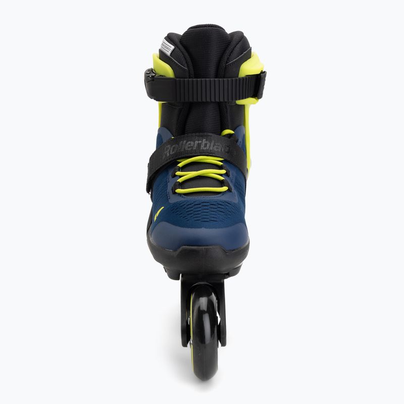 Dětské kolečkové brusle Rollerblade Microblade 3WD Jr blue royal/lime 4
