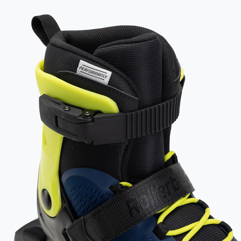 Dětské kolečkové brusle Rollerblade Microblade 3WD Jr blue royal/lime 8