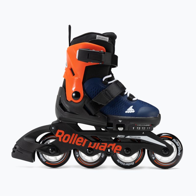 Dětské štětce Rollerblade Microblade navy blue/orange 07221900 174 2