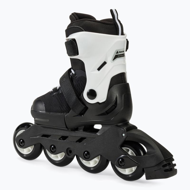 Dětské kolečkové brusle Rollerblade Microblade black/white 3