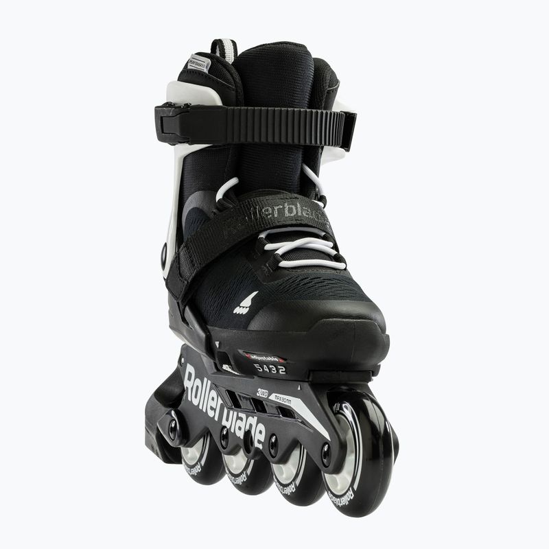 Dětské kolečkové brusle Rollerblade Microblade black/white 10