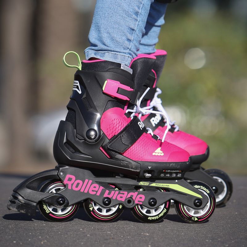 Dětské kolečkové brusle Rollerblade Microblade pink 07221900 8G9 3