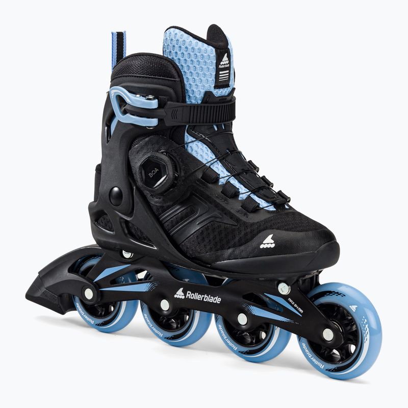 Dámské kolečkové brusle Rollerblade Macroblade 84 BOA black-blue 07370700092