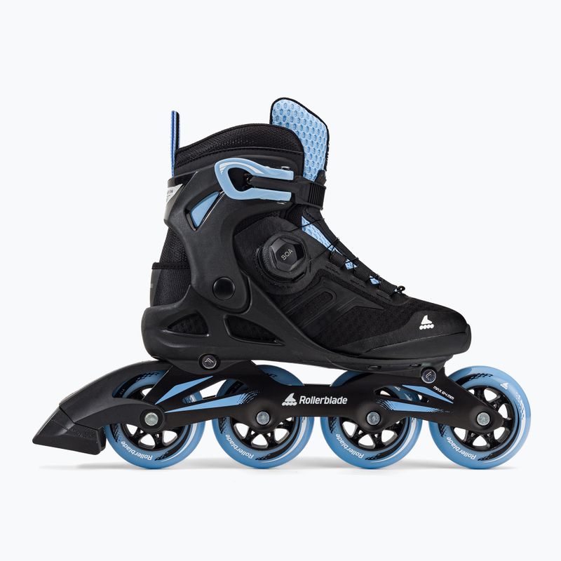 Dámské kolečkové brusle Rollerblade Macroblade 84 BOA black-blue 07370700092 2