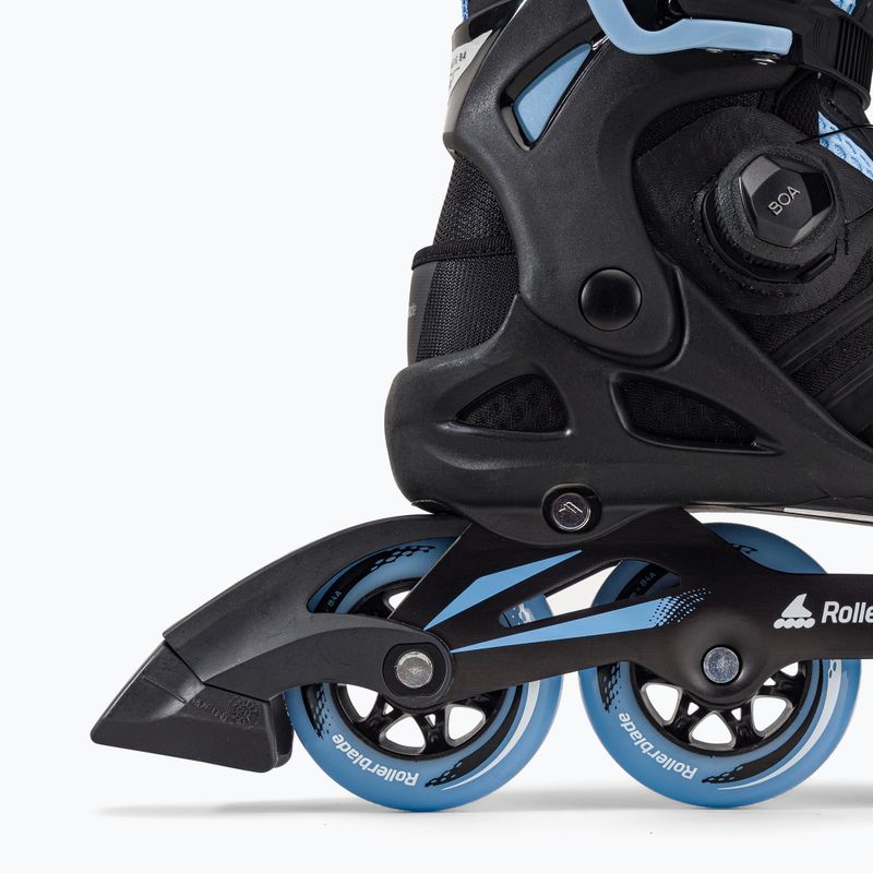 Dámské kolečkové brusle Rollerblade Macroblade 84 BOA black-blue 07370700092 7