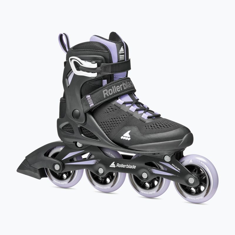 Rollerblade Macroblade 84 dámské kolečkové brusle černo-fialové 07370900 8
