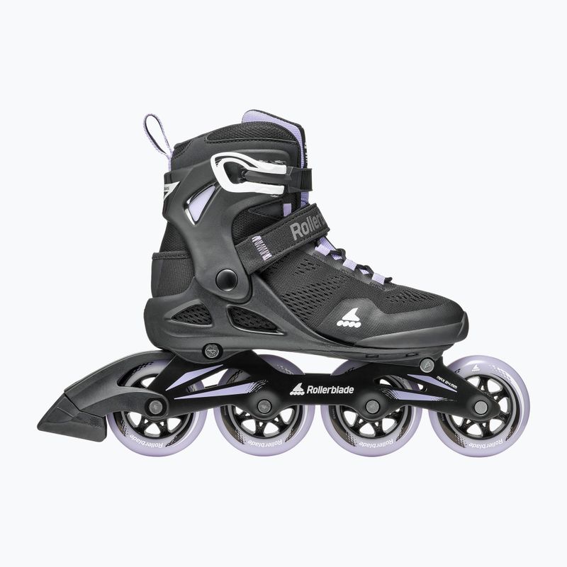 Rollerblade Macroblade 84 dámské kolečkové brusle černo-fialové 07370900 9