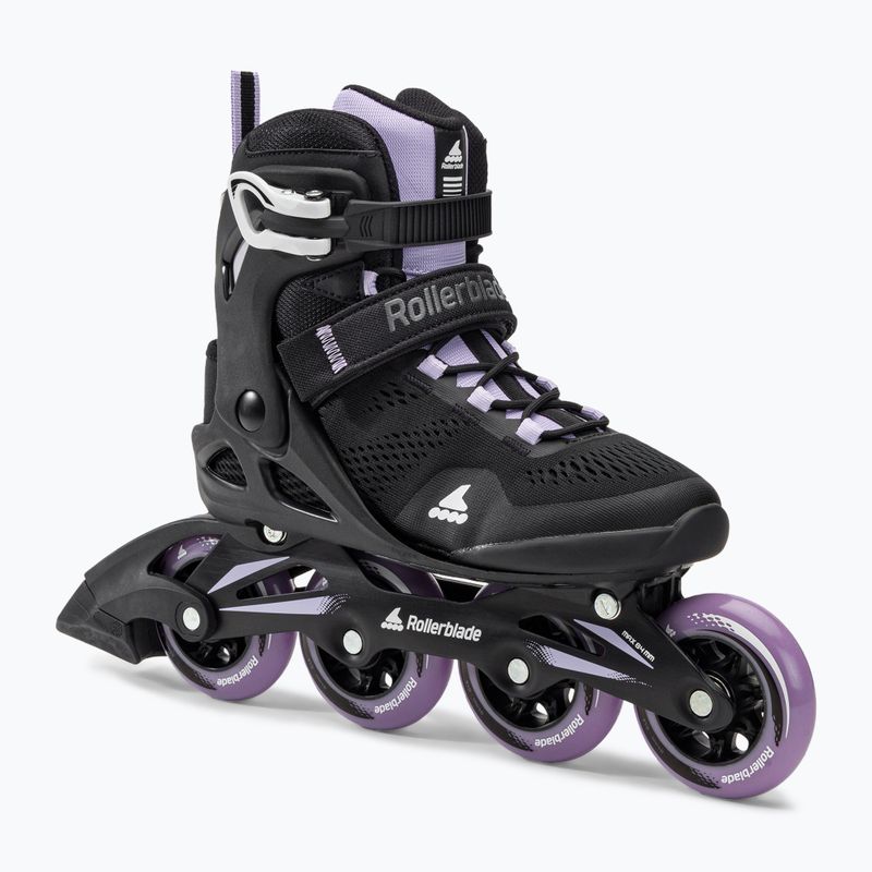 Rollerblade Macroblade 84 dámské kolečkové brusle černo-fialové 07370900