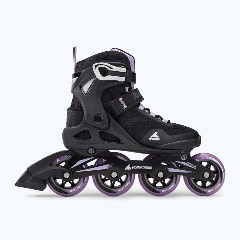 Rollerblade Macroblade 84 dámské kolečkové brusle černo-fialové 07370900 2
