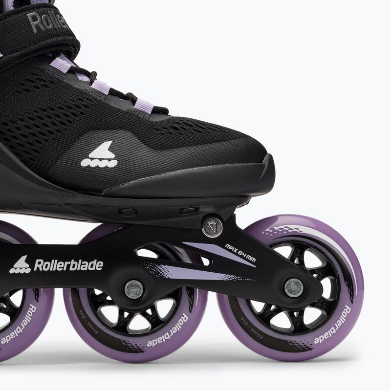 Rollerblade Macroblade 84 dámské kolečkové brusle černo-fialové 07370900 6